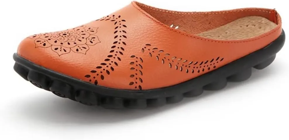 2024 Women's Hollowed Out Casual Fashion Flat Mules