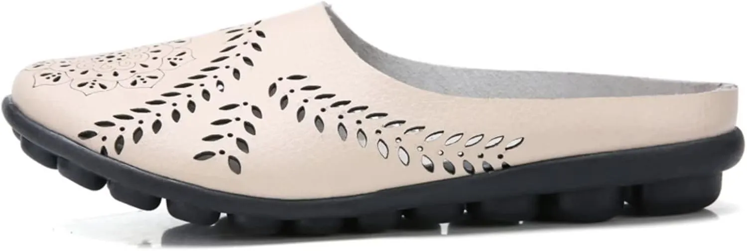 2024 Women's Hollowed Out Casual Fashion Flat Mules