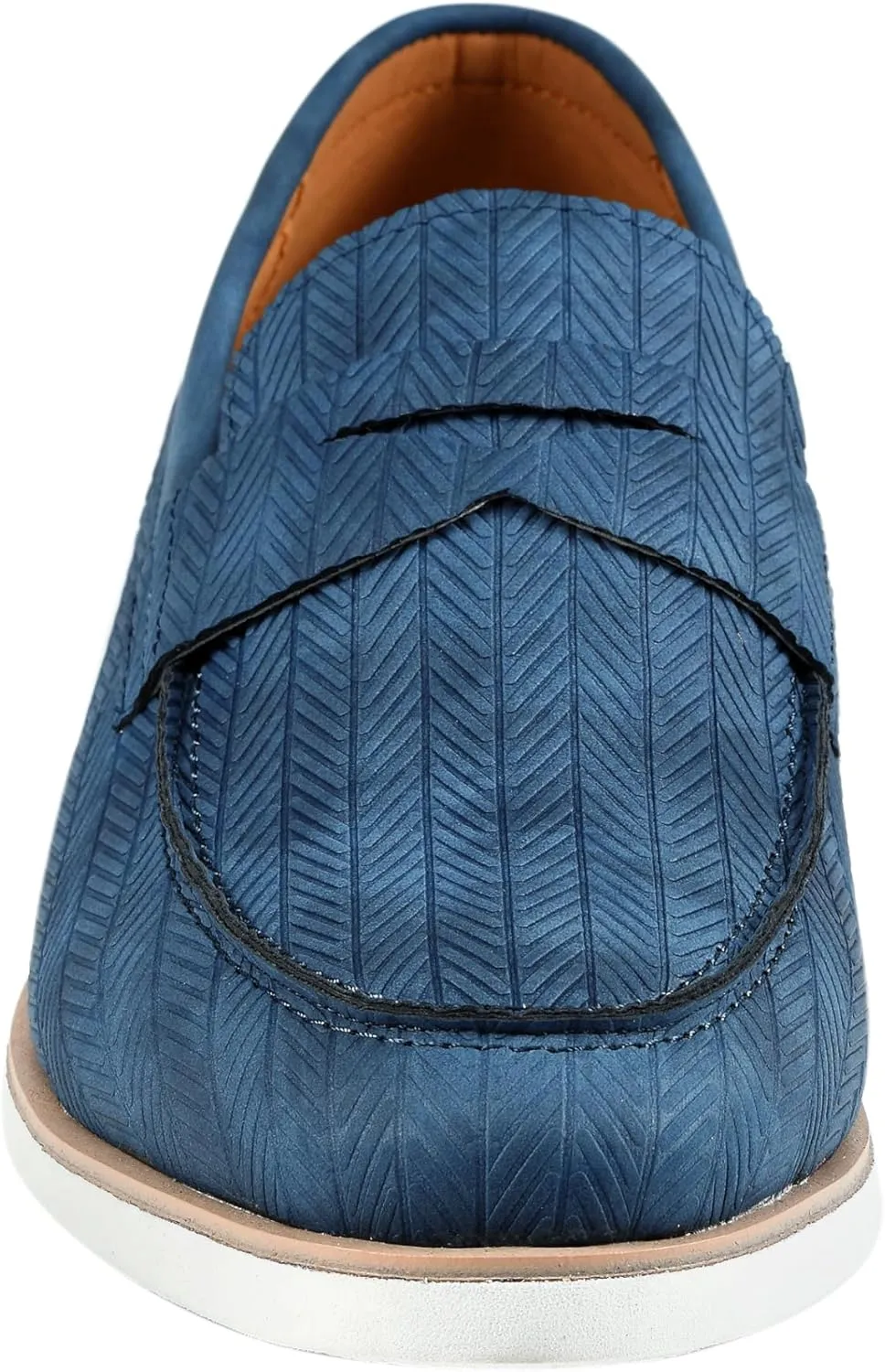 Amali Levi Two Tone Penny Loafer Slip-On Shoes for Men
