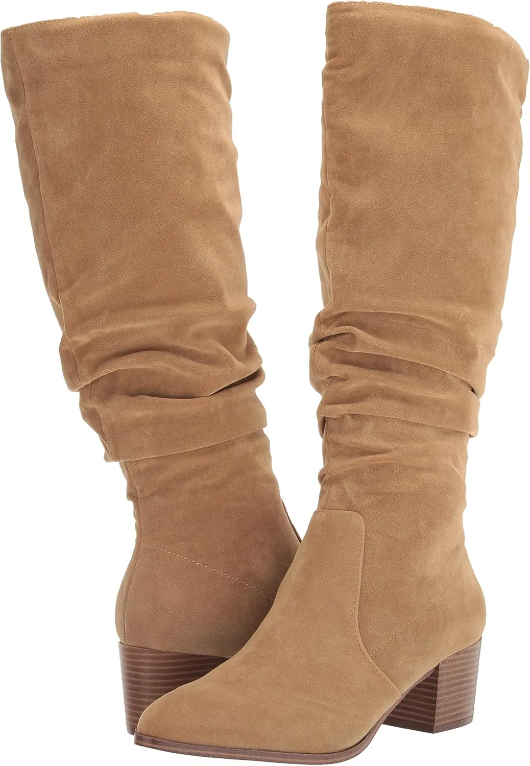 Amazon Essentials Women's Tall Block Heel Boots