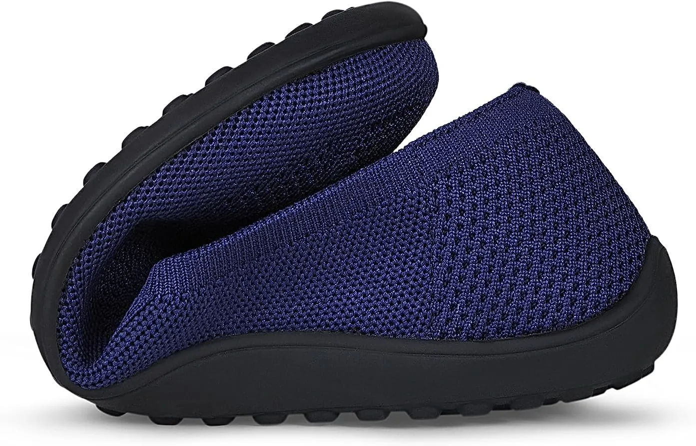 Arromic Wide Toe Box Ballet Flats Shoes for Women Slip on Knit Dressy Shoes Washable Soft Ballerina Lightweight Ladies Walking Flat