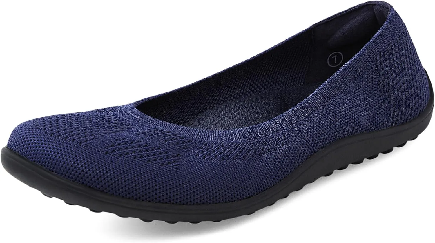 Arromic Wide Toe Box Ballet Flats Shoes for Women Washable Ballerina Slip on Knit Dressy Shoes(VersionⅠ)