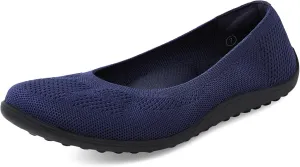 Arromic Wide Toe Box Ballet Flats Shoes for Women Washable Ballerina Slip on Knit Dressy Shoes(VersionⅠ)