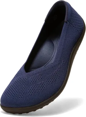 Arromic Women Flats Comfortale V-Cut Flat Shoes for Women Ballet Flats Wide Toe Box