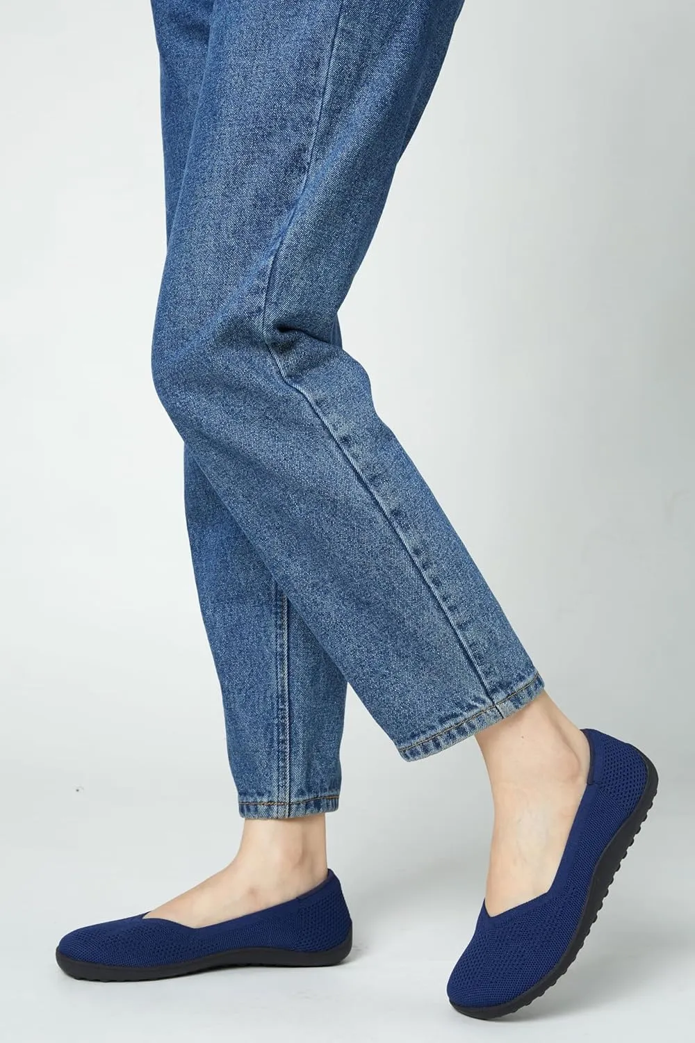 Arromic Women Flats Comfortale V-Cut Flat Shoes for Women Ballet Flats Wide Toe Box