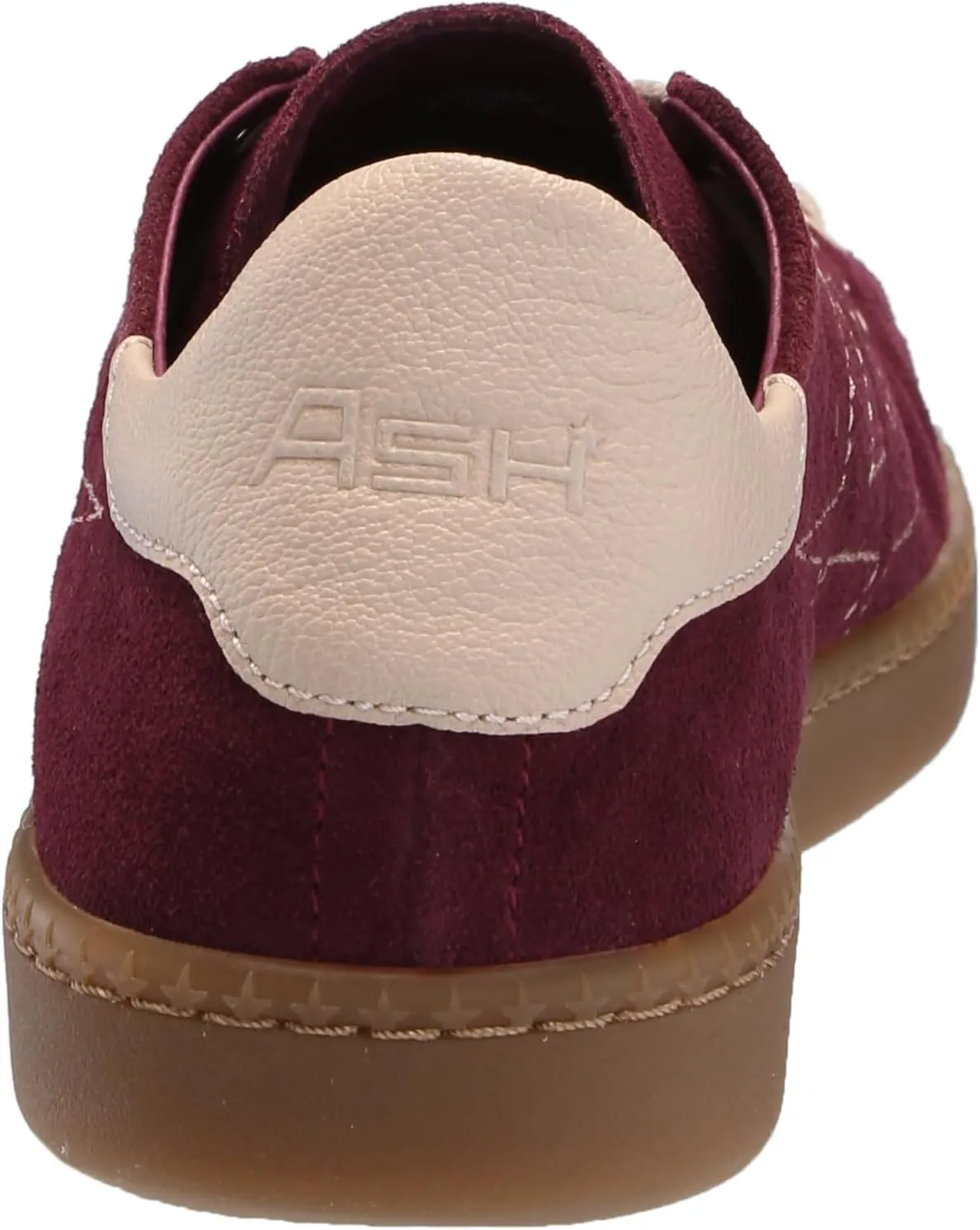 ASH Women's Sunny Vintage Suede Sneaker-Classic Lace-Up, Retro Style, Casual Wear