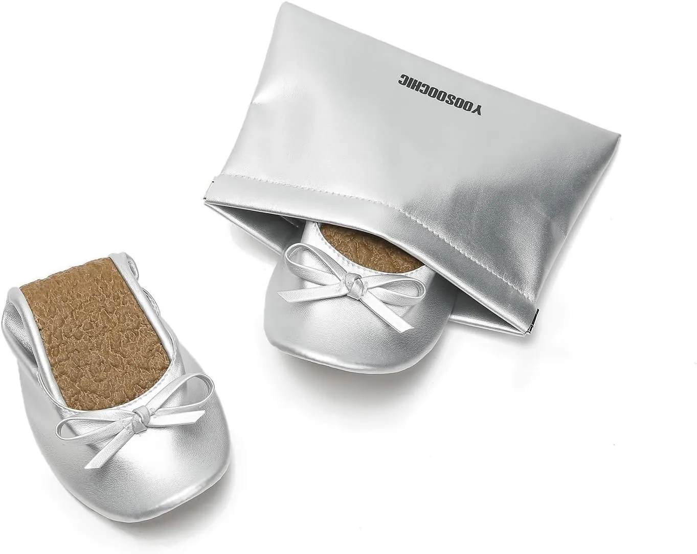 Ballet Flats Ballet Slippers Women Dance Shoes Womens Black Ballet Flats Ballerina Flats Foldable Flats for Women