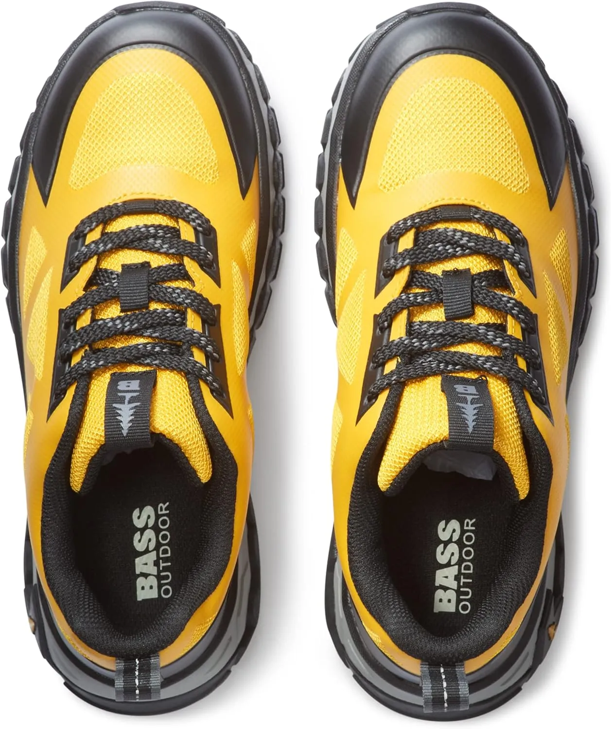 BASS OUTDOOR Women's Peak Seamless Hiking Shoes – Lace-up Trail Sneakers