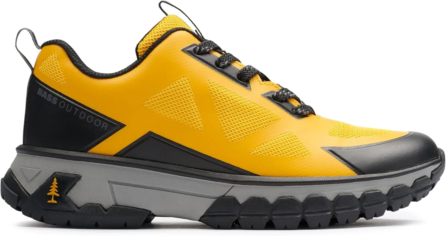 BASS OUTDOOR Women's Peak Seamless Hiking Shoes – Lace-up Trail Sneakers