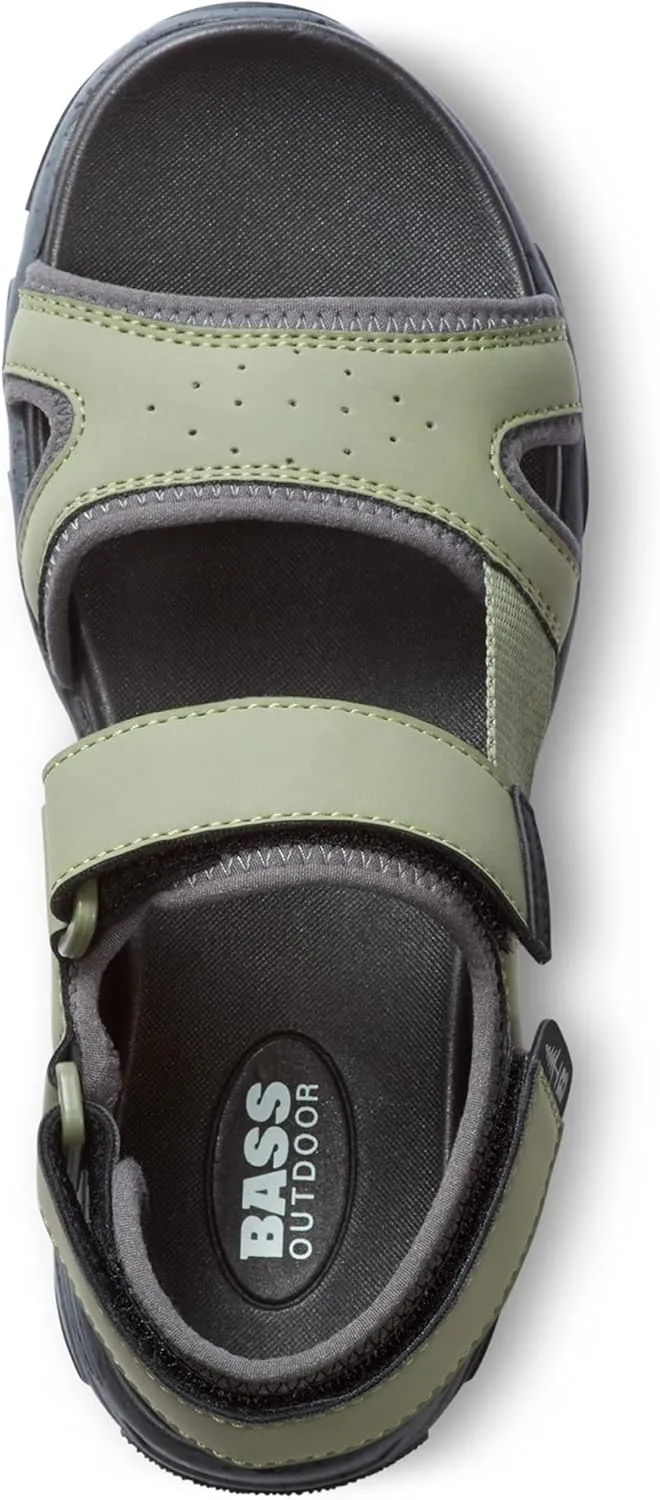 BASS OUTDOOR Women's Sandals for Beach Or Trail – Open Toe & Rubber Sole Hiking Shoe