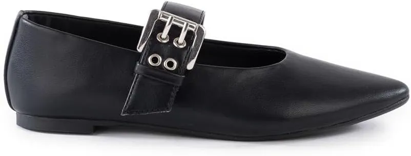 BC Women's Spinning Around Vegan Leather Mary Jane Flat
