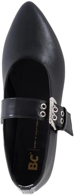 BC Women's Spinning Around Vegan Leather Mary Jane Flat