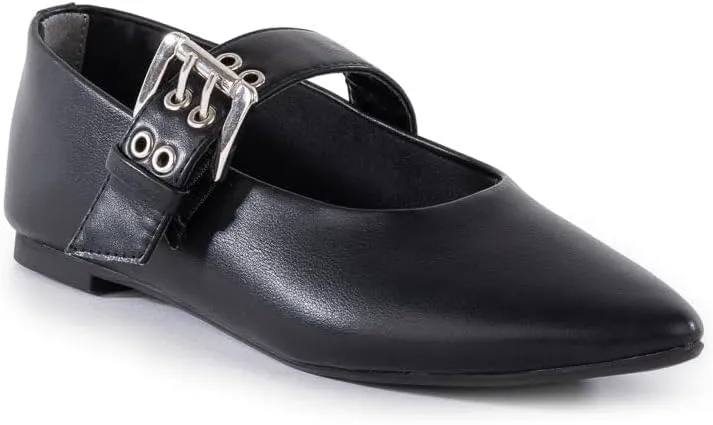 BC Women's Spinning Around Vegan Leather Mary Jane Flat
