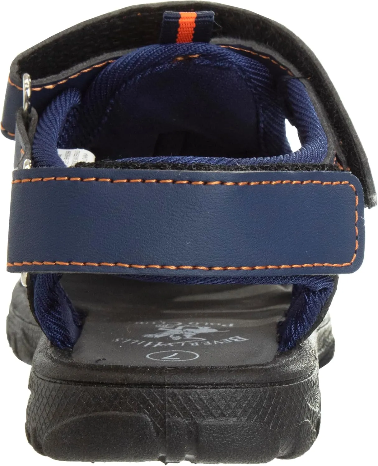 Beverly Hills Polo Club Boy's Athletic Active Sandals Close Toe Sport Summer Shoe
