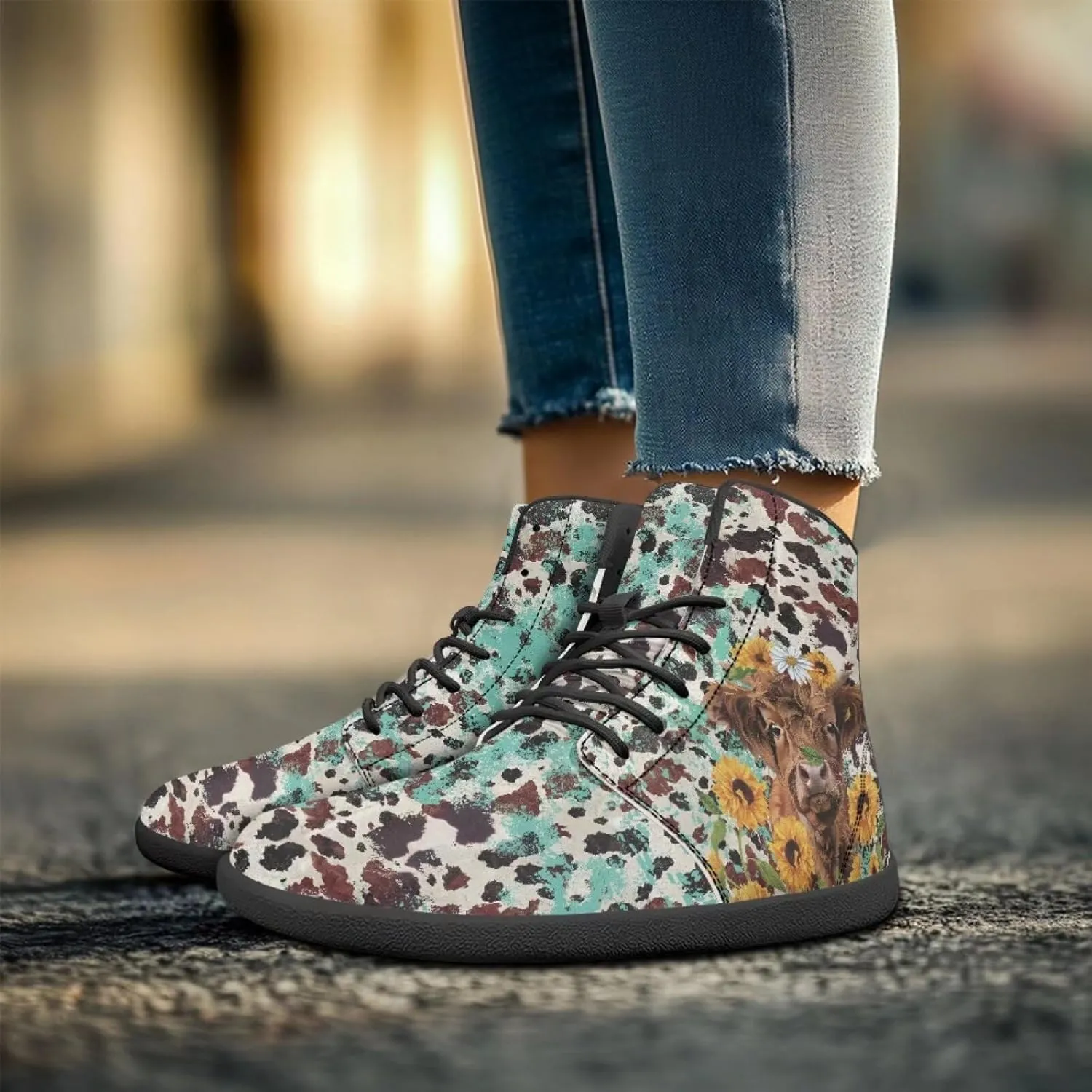BIGCARJOB Women's Barefoot Boots Winter High Top Barefoot Sneakers Flats Casual Walking Shoes Teens Adult Tennis Shoes Fashion Trainers
