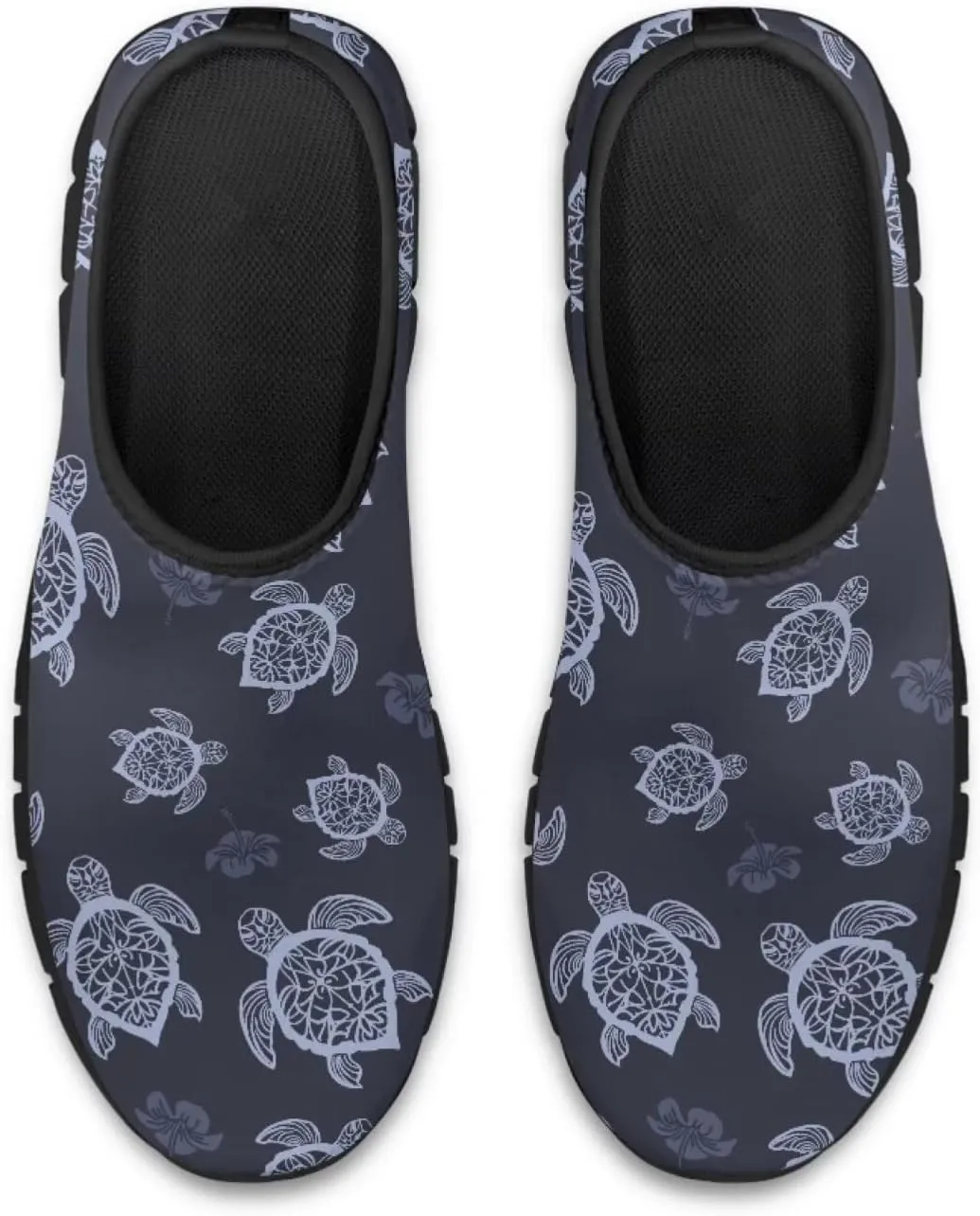 Binienty Casual Sneakers for Women Men Sea Turtle Animal Print Loafers Arch Support Low Cut Platform Loafers