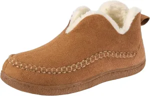 Boots for Women, Women's Warm Winter Indoor Outdoor House Shoes With Memory Foam Ankle Bootie Moccasin Slippers Ladies