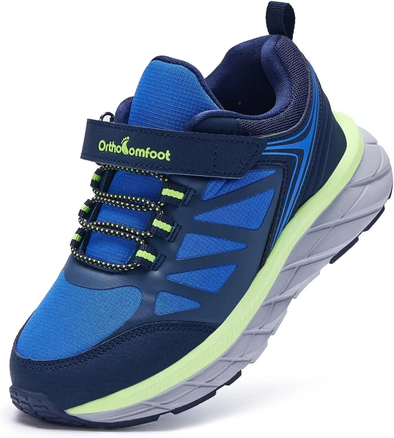Boys Girls Orthopedic Walking Shoes: Comfortable Casual Plantar Fasciitis Arch Support Athletic Running Sneakers, Lightweight Little Kid/Big Kid School Sports Tennis Shoes for Foot and Pain Relief