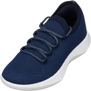 CALTO Men's Invisible Height Increasing Elevator Shoes - Blue/Grey Ultra Lightweight Sporty Sneakers - 2.4 Inches Taller - Q084 - Size 9 D(M) US