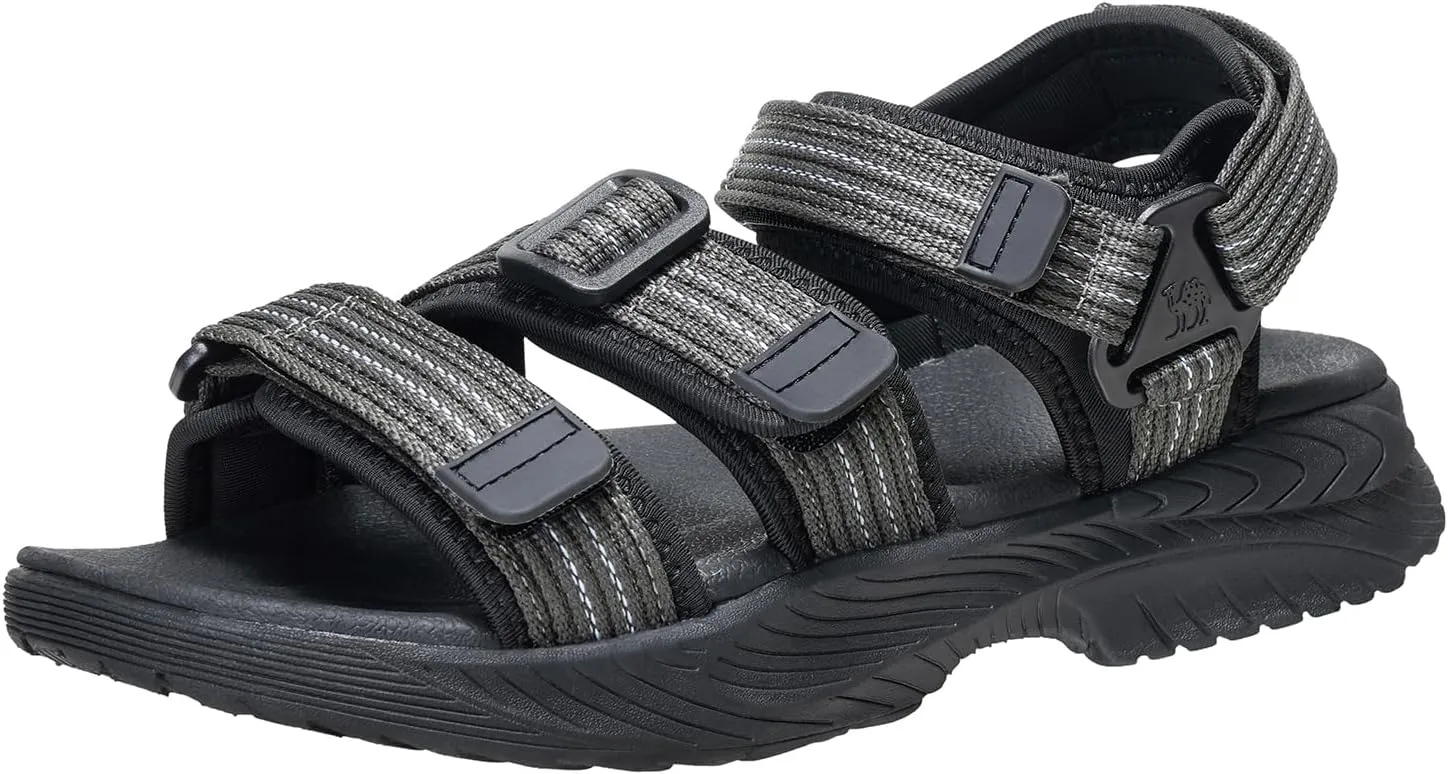 CAMEL CROWN Mens Waterproof Hiking Sandals with Arch Support Comfortable Sport Sandals Summer Outdoor Beach Water