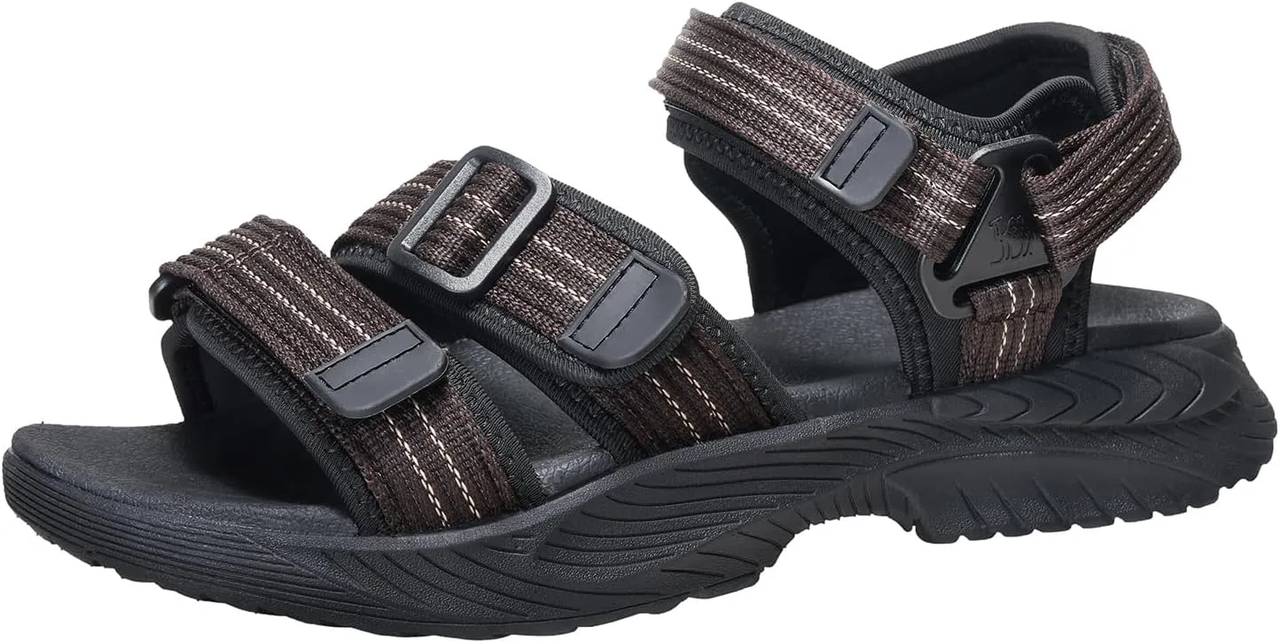 CAMEL CROWN Mens Waterproof Hiking Sandals with Arch Support Comfortable Sport Sandals Summer Outdoor Beach Water