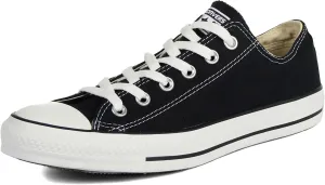 Converse Unisex Chuck Taylor All Star Ox Low Top Classic Black Sneakers - 10.5 B(M) US Women / 8.5 D(M) US Men