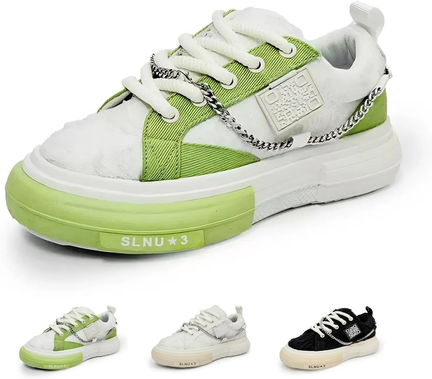 Cool Chunky Sneaker for Women Y2K Sporty Platform Sneakers Thick Sole Aesthetic Walking Shoes