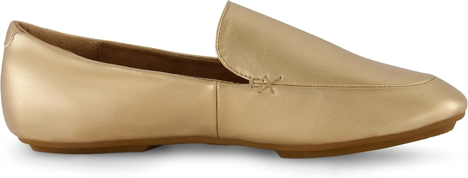 CUSHIONAIRE Women's Margo Comfort Flat with  Memory Foam, Wide Widths Available