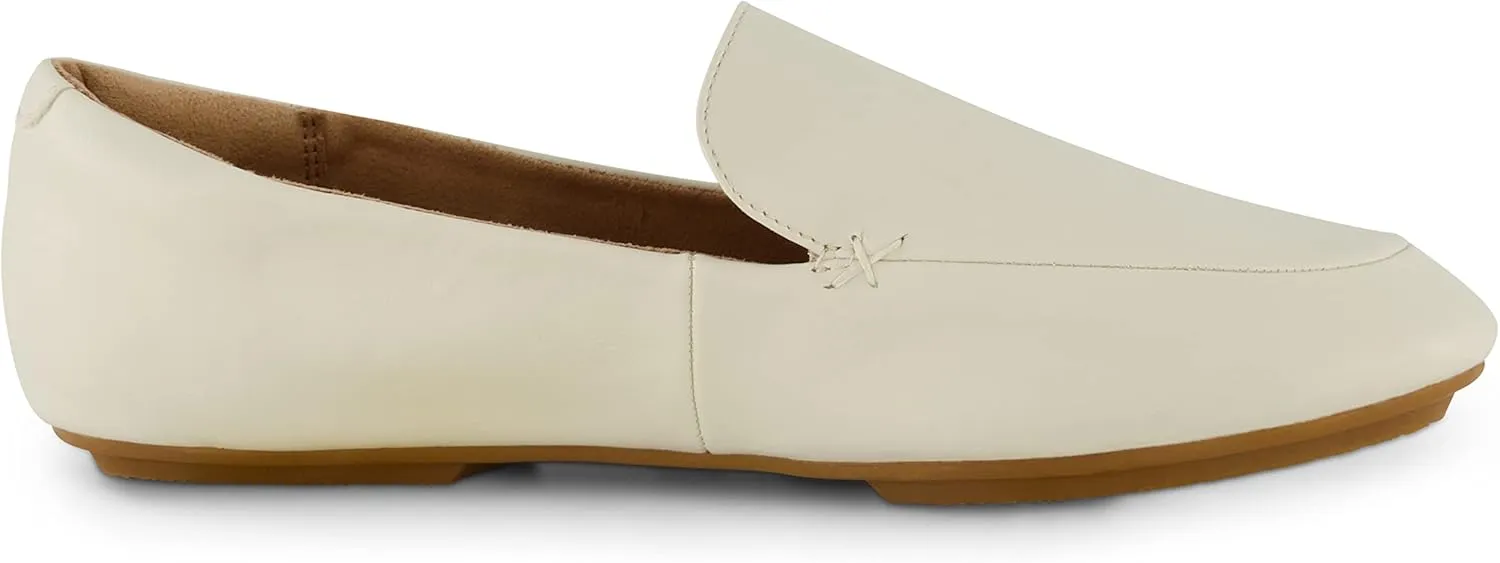 CUSHIONAIRE Women's Margo Comfort Flat with  Memory Foam, Wide Widths Available