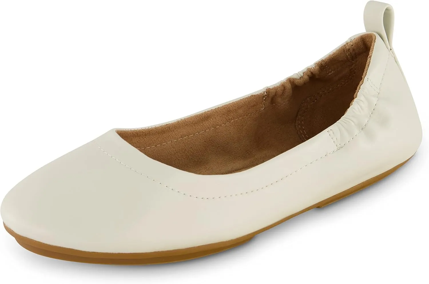 CUSHIONAIRE Women's Misty Comfort Flat with  Memory Foam, Wide Widths Available