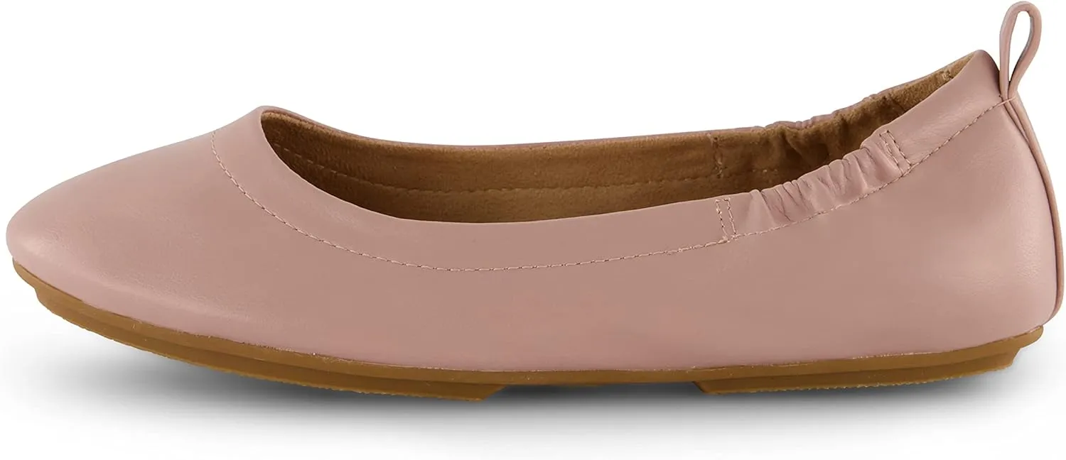 CUSHIONAIRE Women's Misty Comfort Flat with  Memory Foam, Wide Widths Available