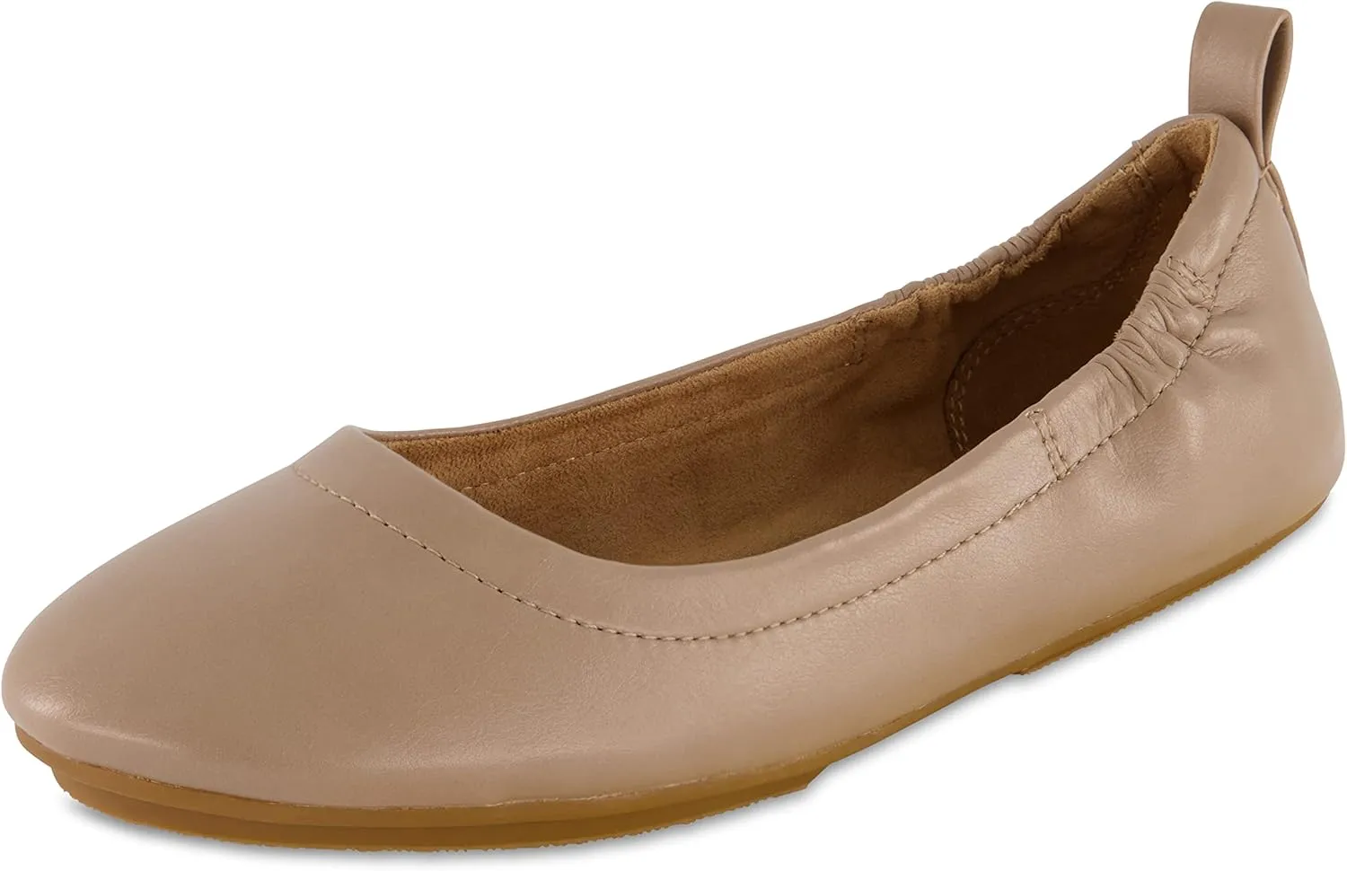 CUSHIONAIRE Women's Misty Comfort Flat with  Memory Foam, Wide Widths Available