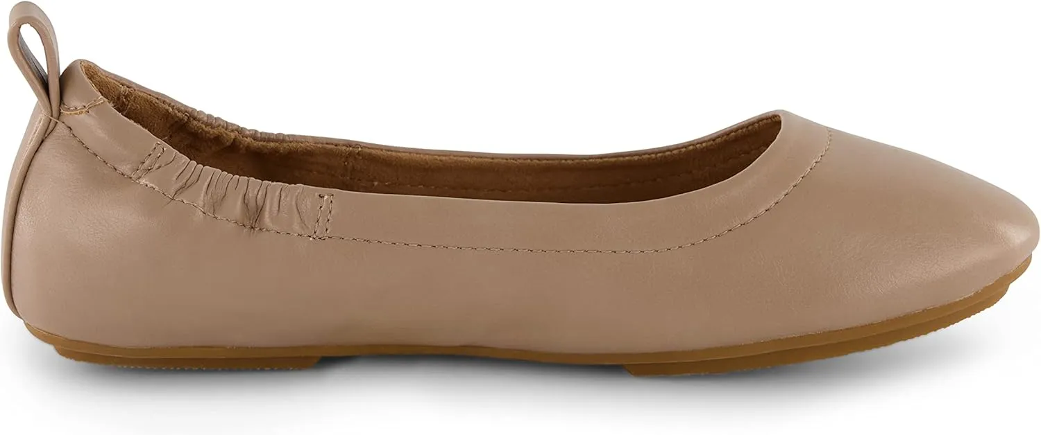 CUSHIONAIRE Women's Misty Comfort Flat with  Memory Foam, Wide Widths Available