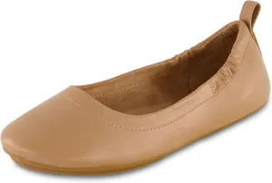 CUSHIONAIRE Women's Misty Comfort Flat with  Memory Foam, Wide Widths Available