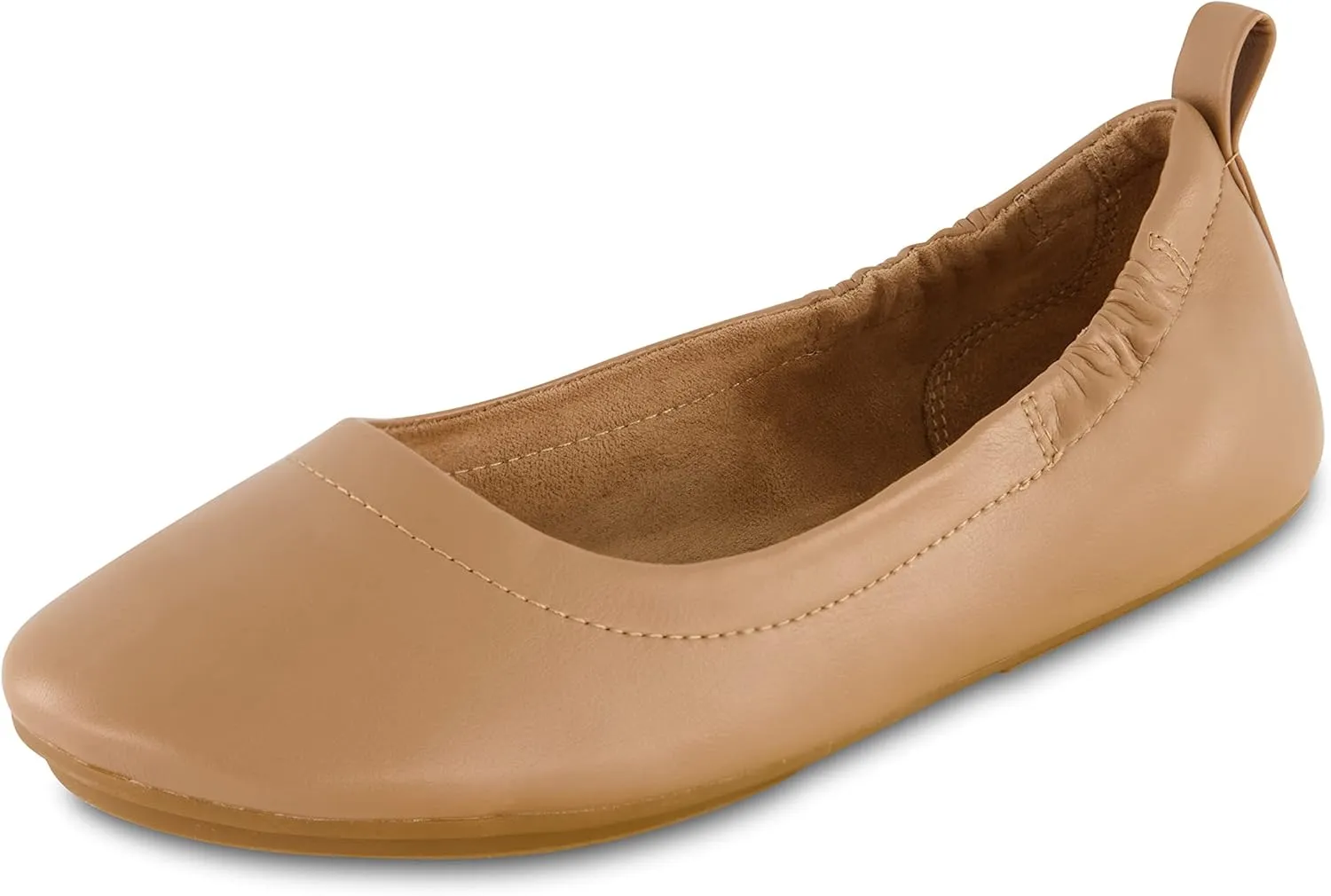 CUSHIONAIRE Women's Misty Comfort Flat with  Memory Foam, Wide Widths Available