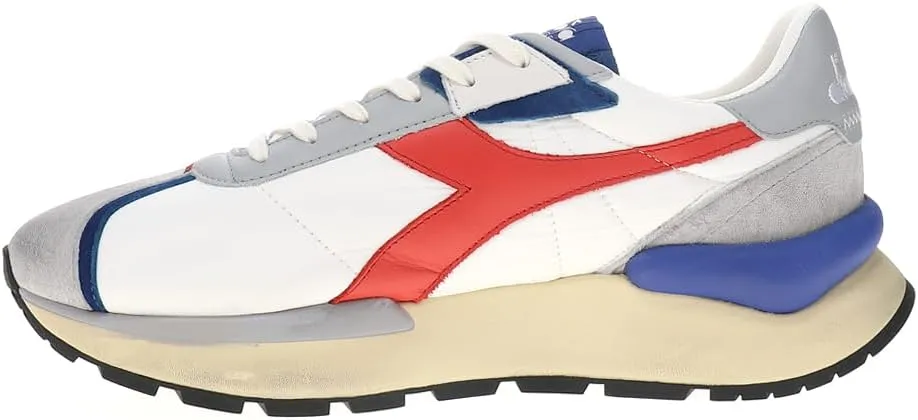 Diadora Mens Mercury Elite Lace Up Sneakers Shoes Casual - White