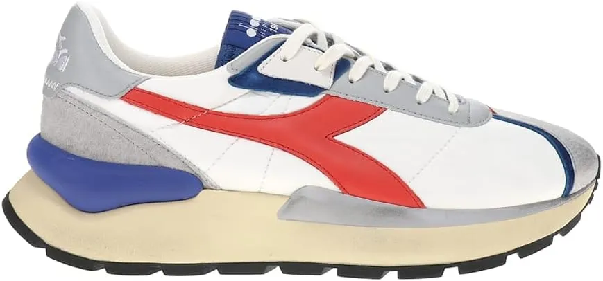 Diadora Mens Mercury Elite Lace Up Sneakers Shoes Casual - White