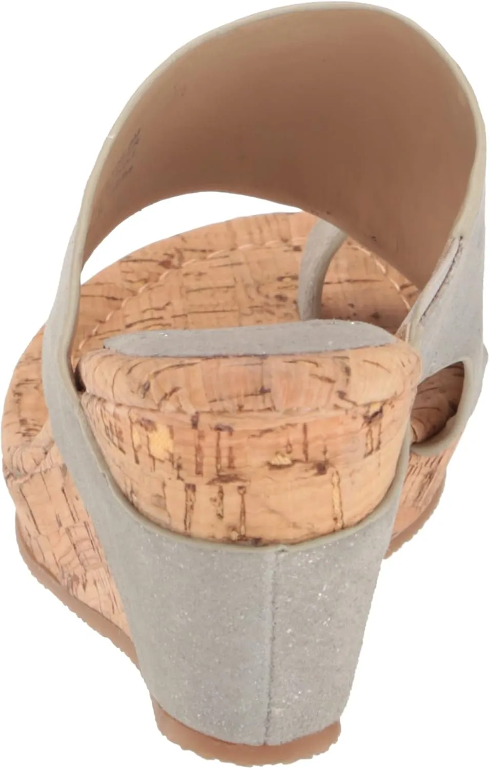 Donald J Pliner Women's Gyer Sandal – Distressed Metallic Leather Upper Wedge