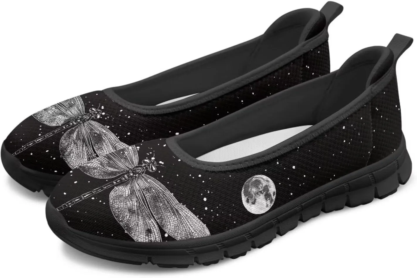 Doojoayie Ladies Slip On Shoes Trendy Loafers for Women Daily Business Wedding Wear