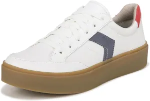 Dr. Scholl's Shoes Women's Madison Lace Sneaker Oxford White Nylon 8 M