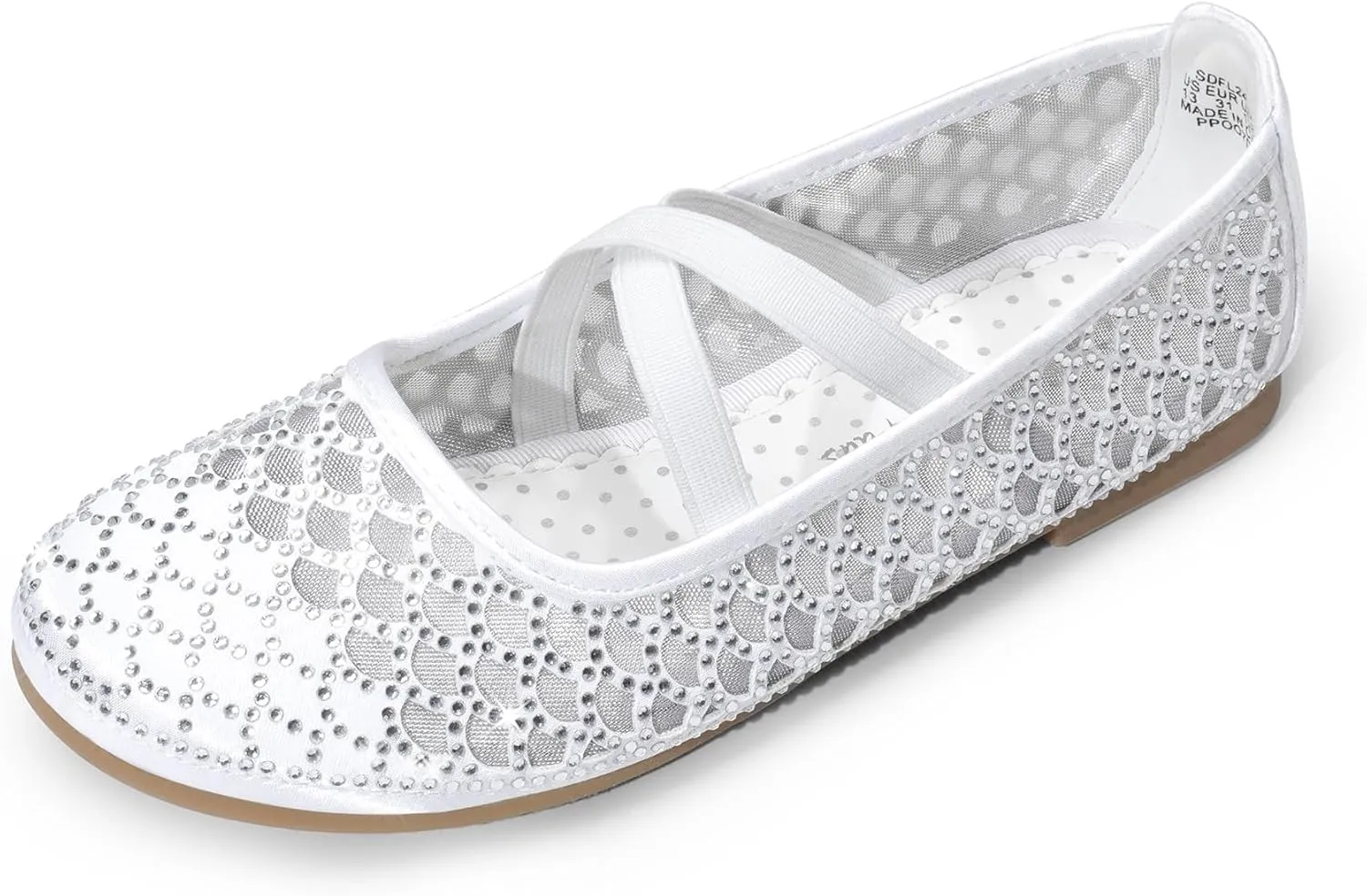 DREAM PAIRS Girls Ballerina Dress Shoes Mary Jane Flats