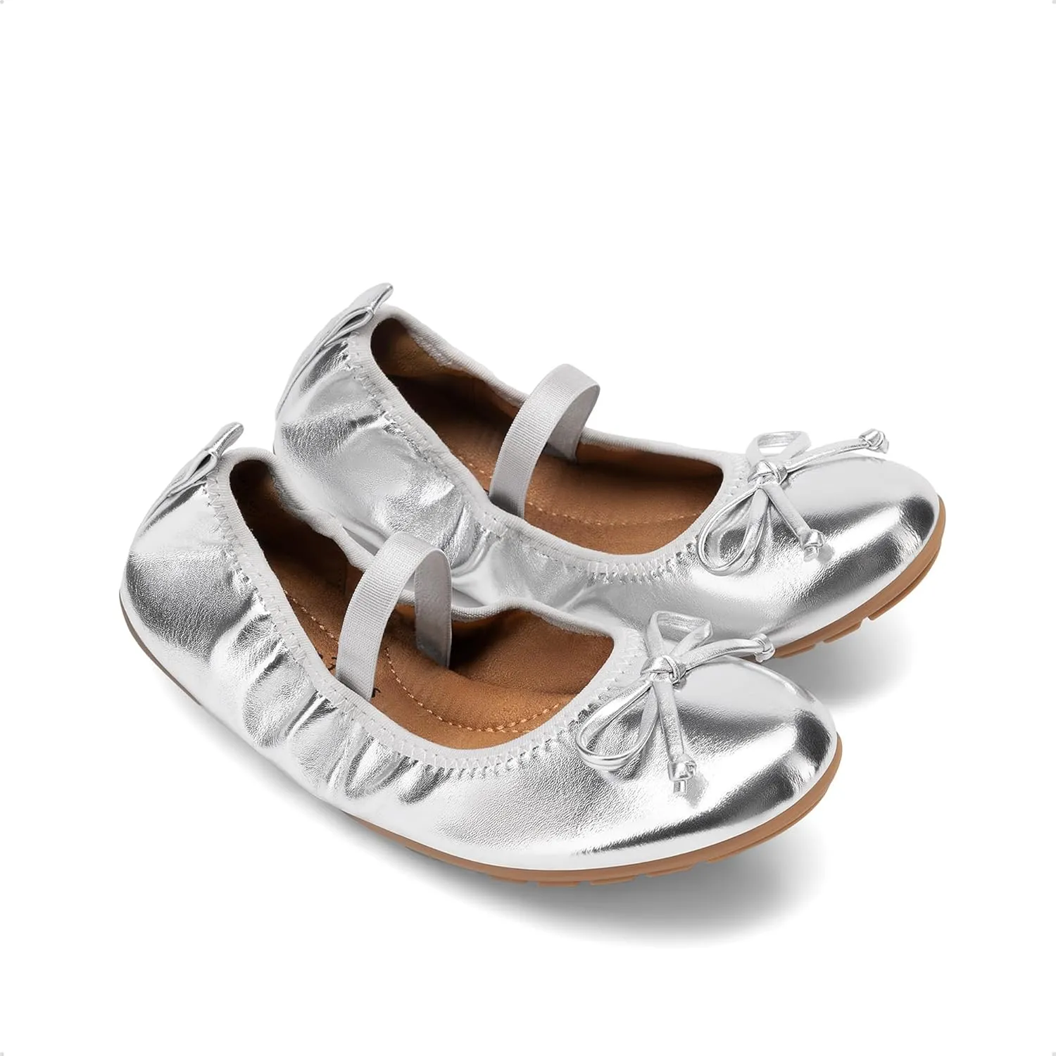 DREAM PAIRS Girls Ballet Flats Dress Shoes Mary Janes Ballerina Shoes