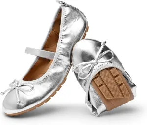 DREAM PAIRS Girls Ballet Flats Dress Shoes Mary Janes Ballerina Shoes