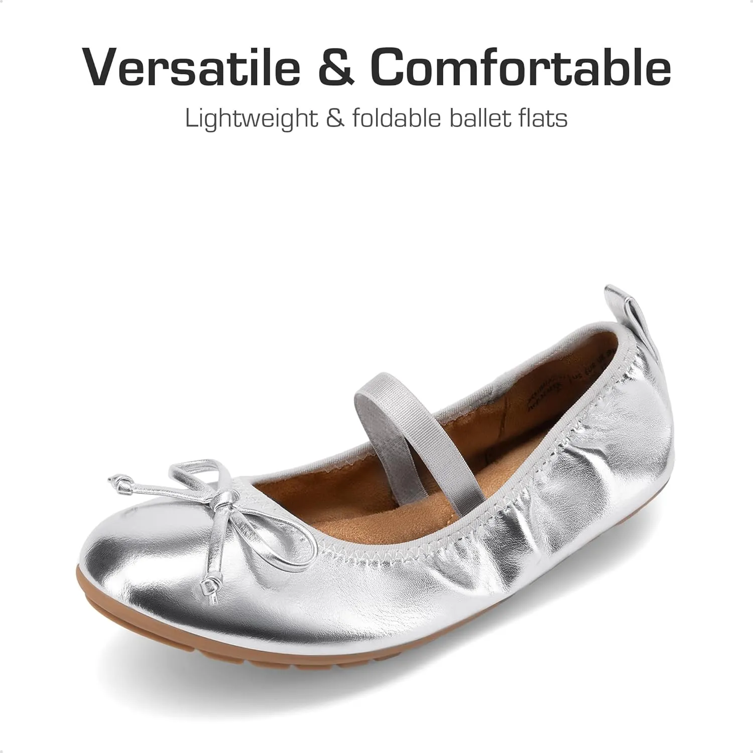 DREAM PAIRS Girls Ballet Flats Dress Shoes Mary Janes Ballerina Shoes