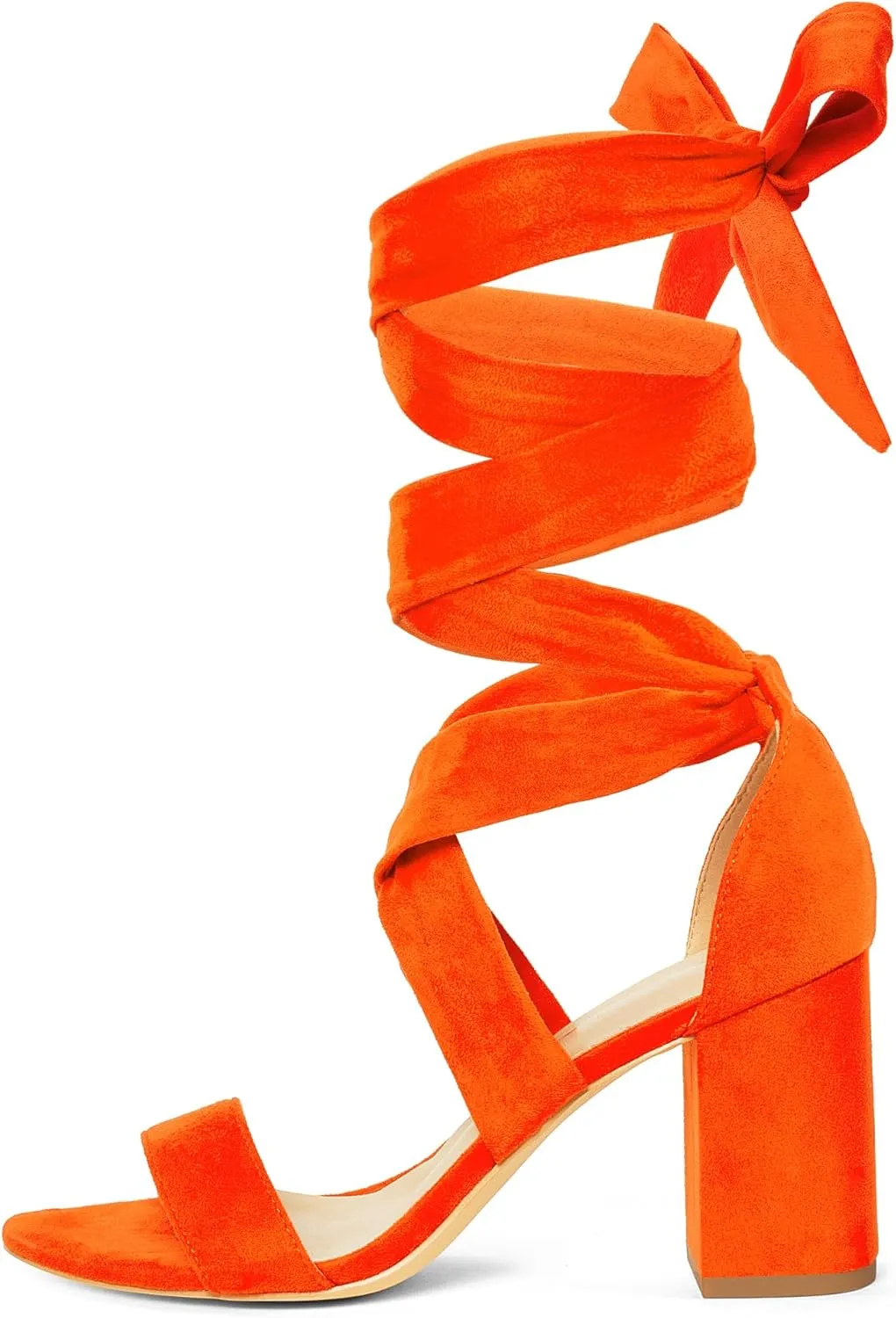 Elisabet Tang Women's Sandals Chunky Heels Lace Up Block Heels Open Toe Crisscross Strappy sandals Heel Sandals Fashsion Casual Prom Shoes For Women