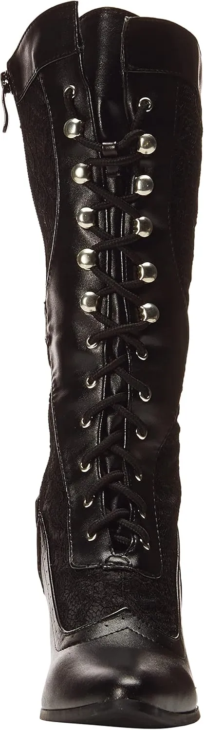 Ellie Shoes Women's 253-Rebecca Lace Heel Boot