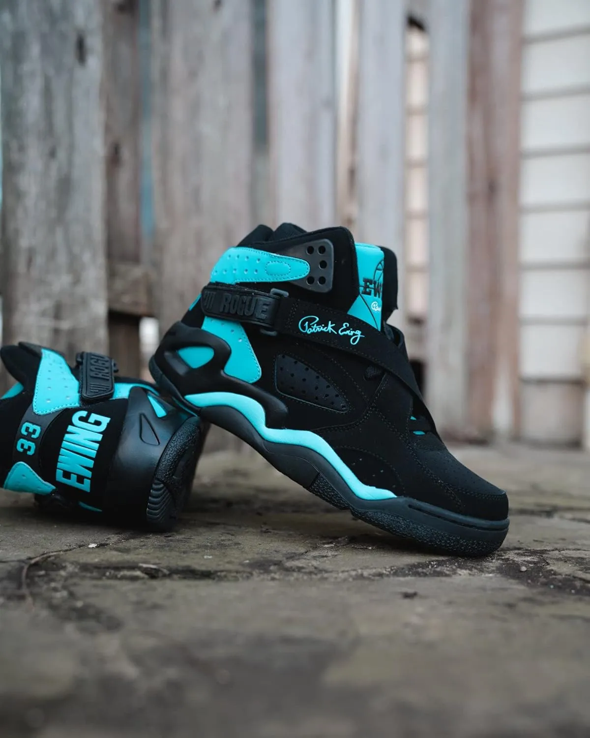 Ewing PATRICK ATHLETICS ROGUE Black/Cyan Blue 1BM02091-018