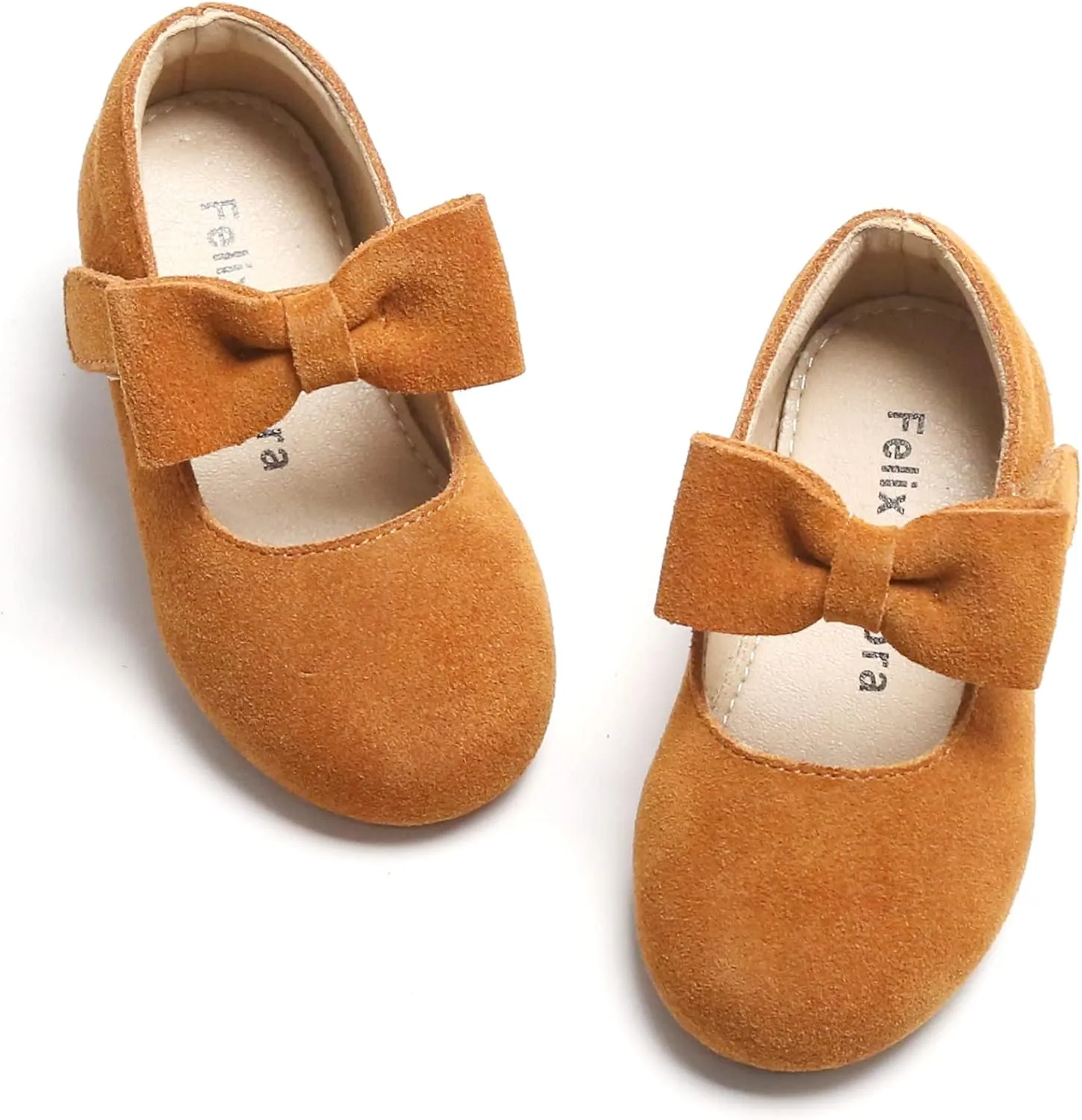 Felix & Flora Toddler Flower Girl Dress Shoes - Girl Ballet Flats Party School Shoes Wedding