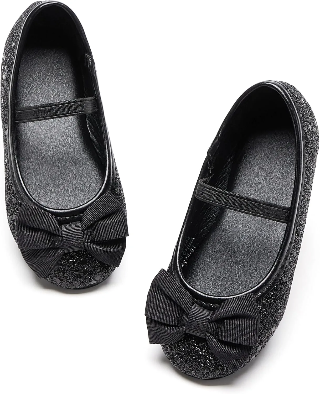 Felix & Flora Toddler Flower Girl Mary Jane Shoes - Little Girls Dress Flats Princess Wedding Party