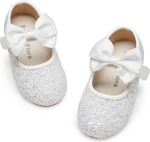 Felix & Flora Toddler Girl Dress Shoes - Flower Girl Ballet Flats School Wedding Party